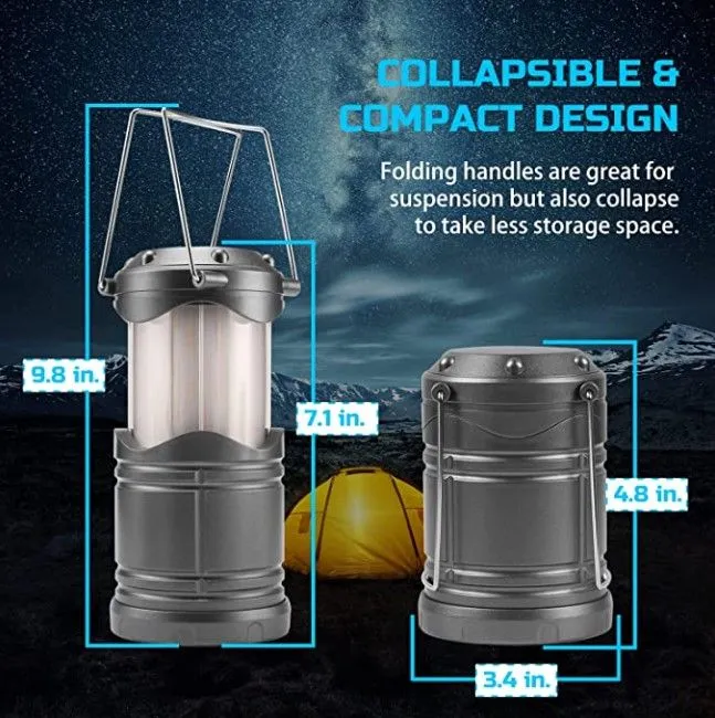 LED Camp Lantern, Collapsable